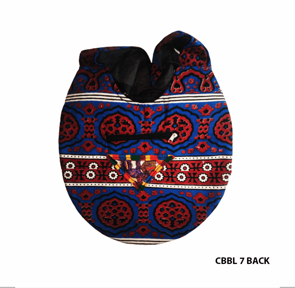Handcrafted Banjara Oval Shaped Messenger Bag - Beechikki - Image 4