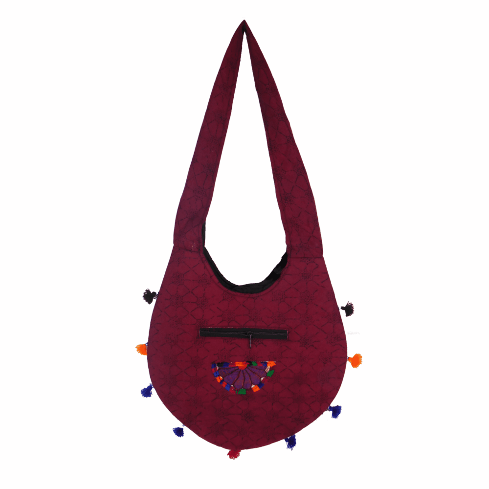 Long Strapped Sindhi Cultured Bag