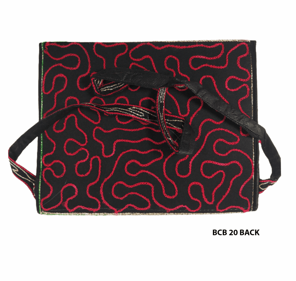 Handmade Embroidered Satchel Bag