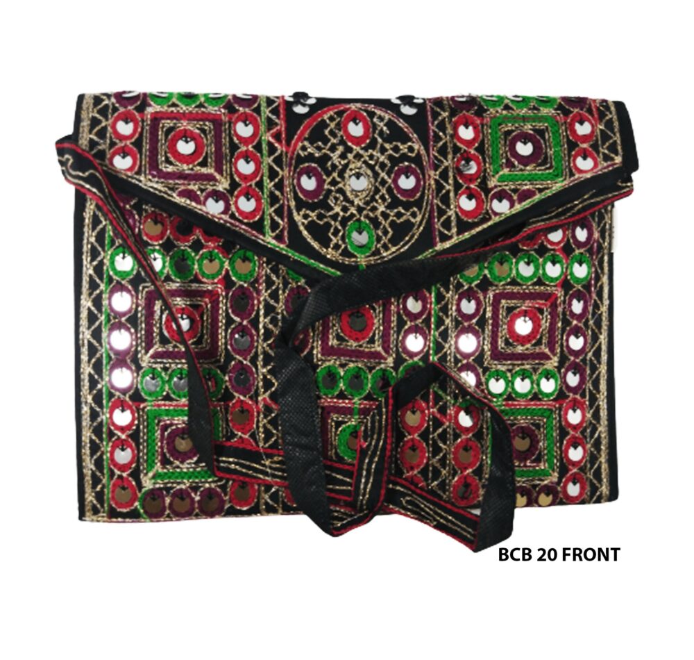 Handmade Embroidered Satchel Bag