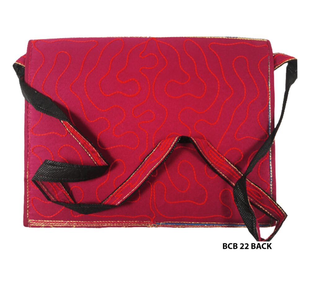 Handmade Embroidered Satchel Bag