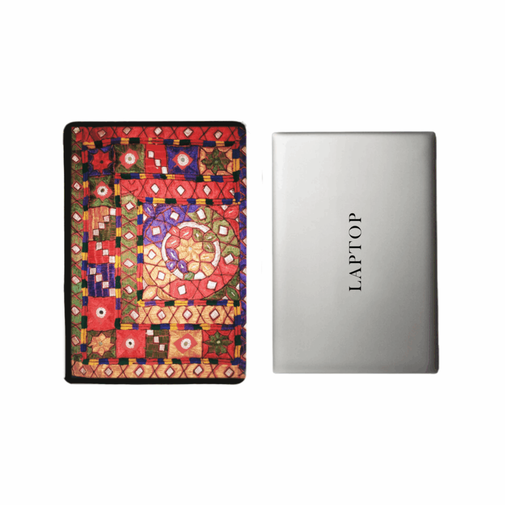 Boho Embroidered Laptop Messenger Bag - Beechikki - Image 12