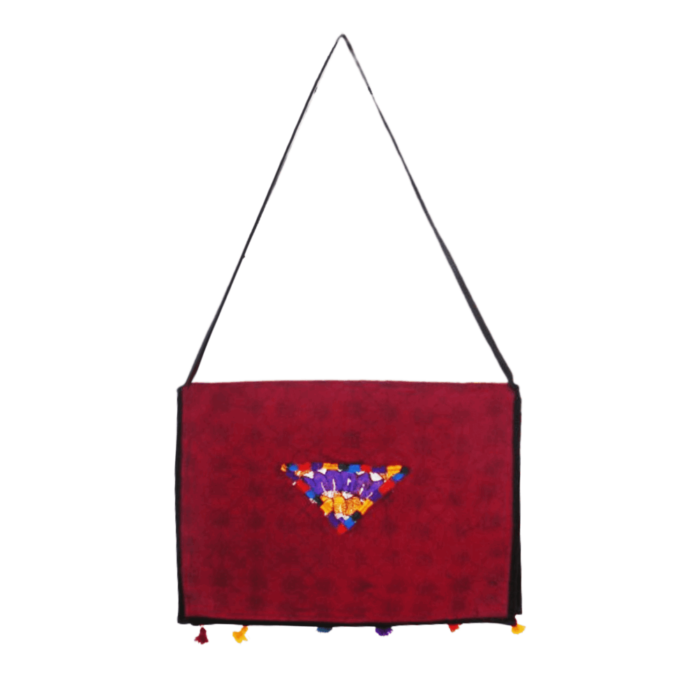 Handcrafted Ethnic Banjara Laptop Bag - Beechikki - Image 3