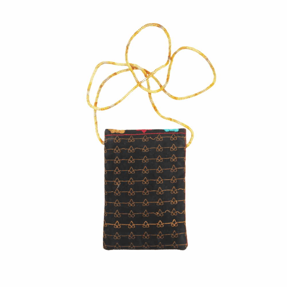 Embroidered Boho Phone Crossbody Pouch - Beechikki - Image 15