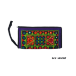 Handmade Embroidered Boho Wristlet Clutch - Beechikki - Image 17