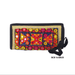 Handmade Embroidered Boho Wristlet Clutch - Beechikki - Image 16