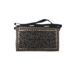Handmade Embroidered Boho Floral Clutch wristlet - Beechikki - Image 6
