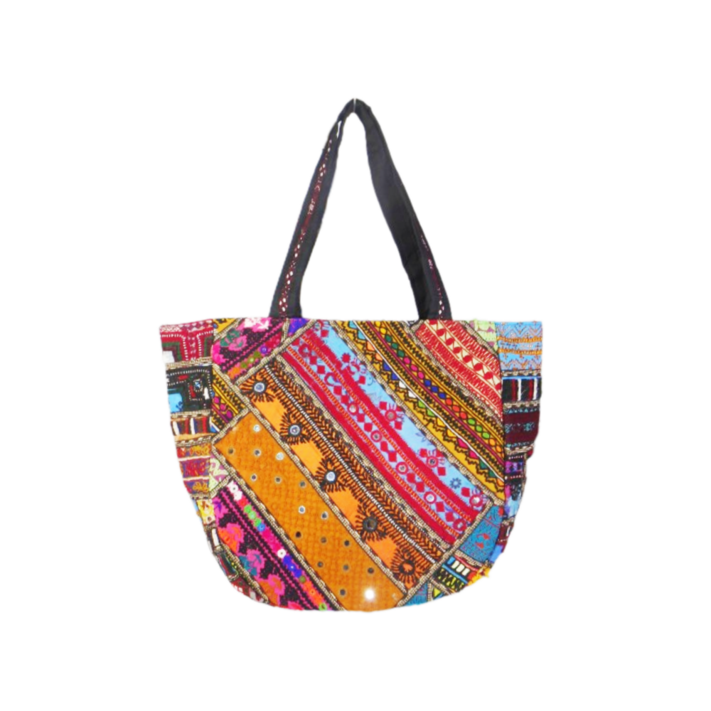 Handmade Embroidered Boho Tote Bag - Beechikki - Image 7