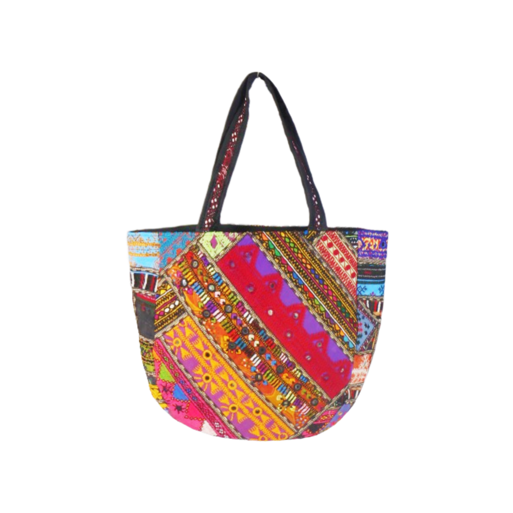 Handmade Embroidered Boho Tote Bag - Beechikki - Image 8
