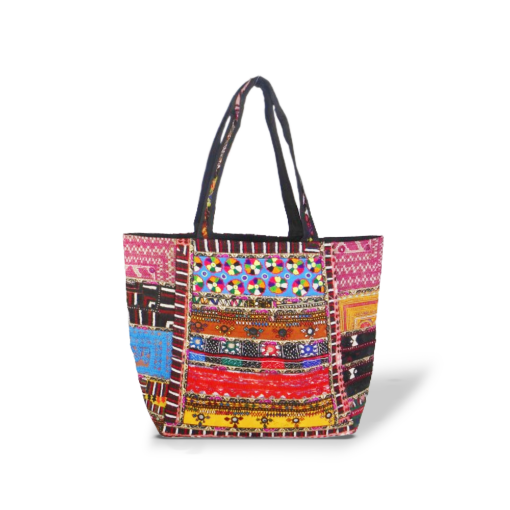 Handmade Embroidered Boho Tote Bag - Beechikki - Image 7