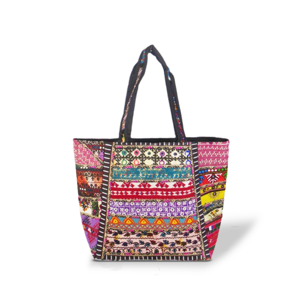Handmade Embroidered Boho Tote Bag - Beechikki - Image 10