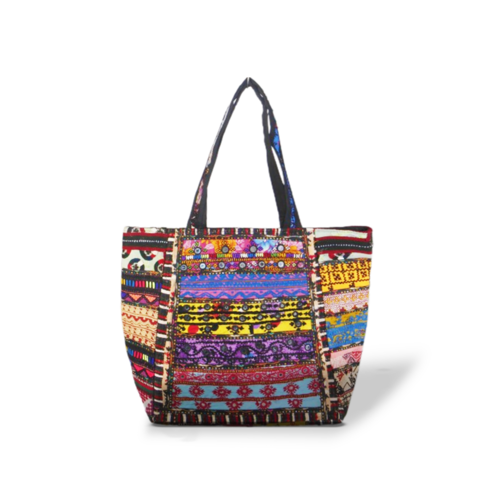 Handmade Embroidered Boho Tote Bag - Beechikki - Image 11