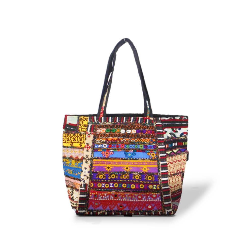 Handmade Embroidered Boho Tote Bag - Beechikki - Image 12