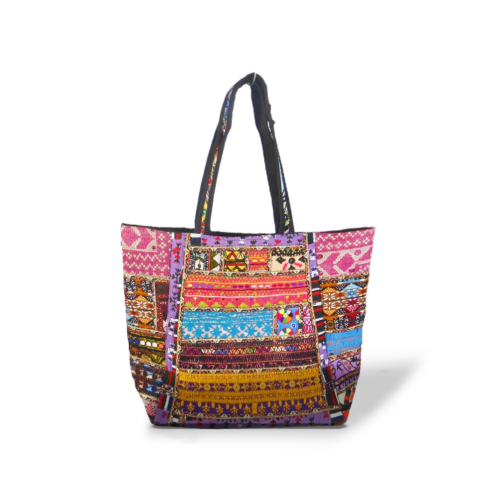 Handmade Embroidered Boho Tote Bag - Beechikki - Image 13