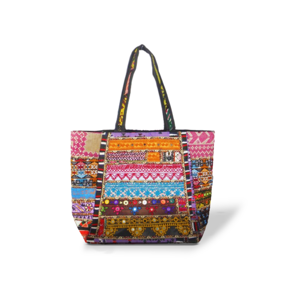 Handmade Embroidered Boho Tote Bag - Beechikki - Image 14