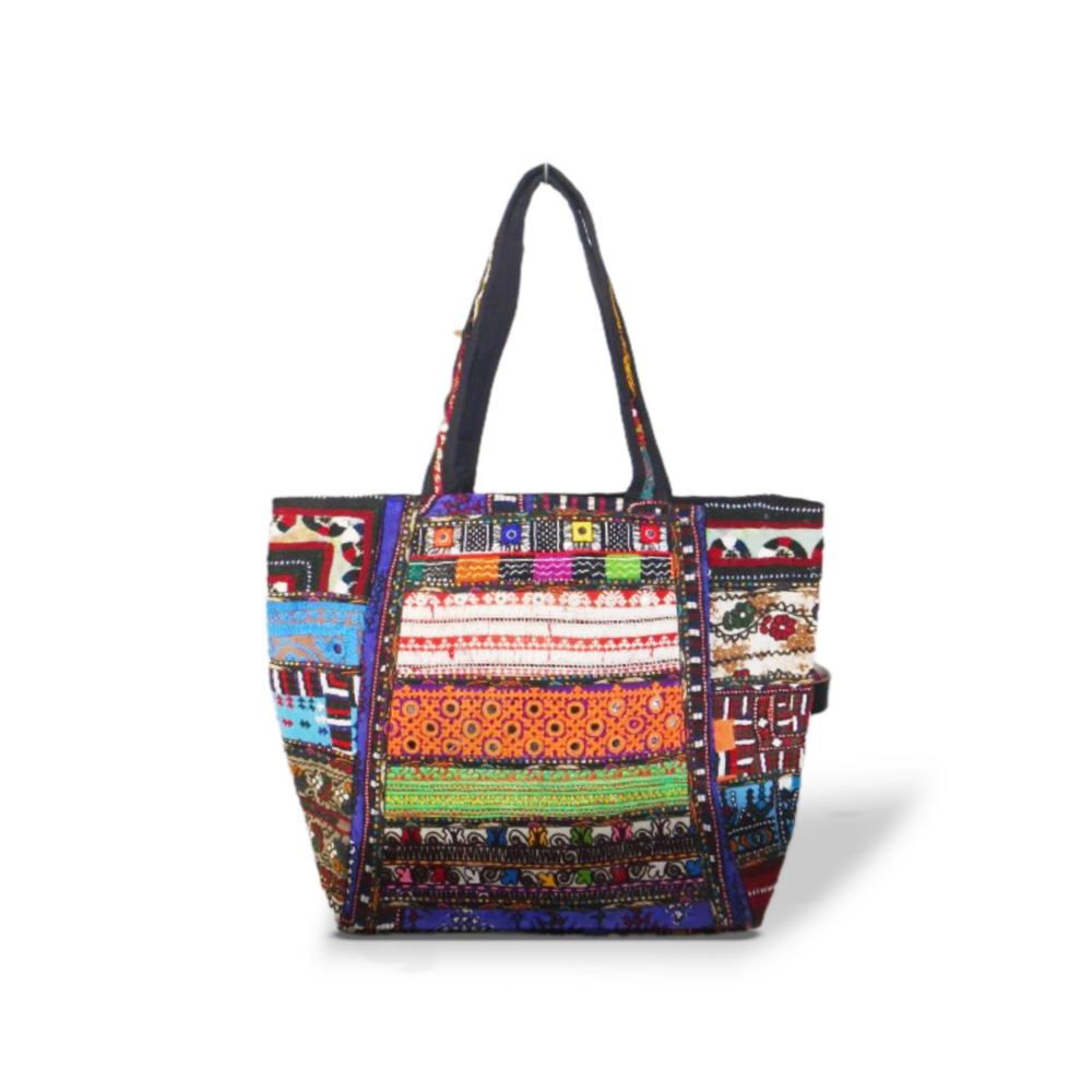 Handmade Embroidered Boho Tote Bag - Beechikki - Image 15