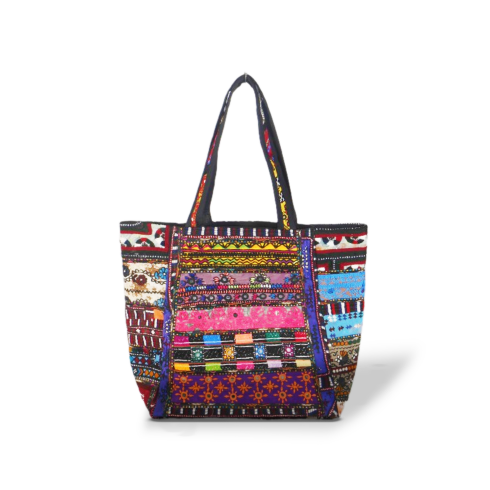 Handmade Embroidered Boho Tote Bag - Beechikki - Image 16