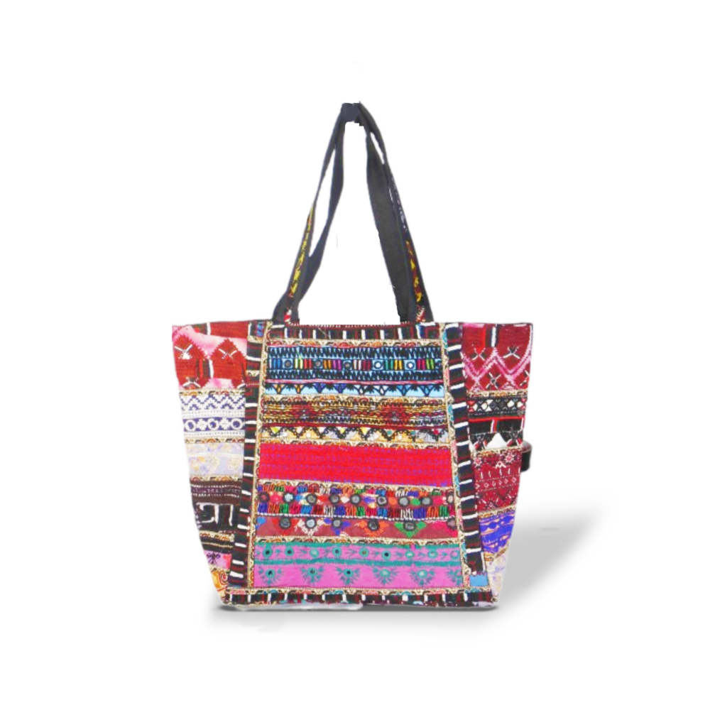 Handmade Embroidered Boho Tote Bag - Beechikki - Image 17