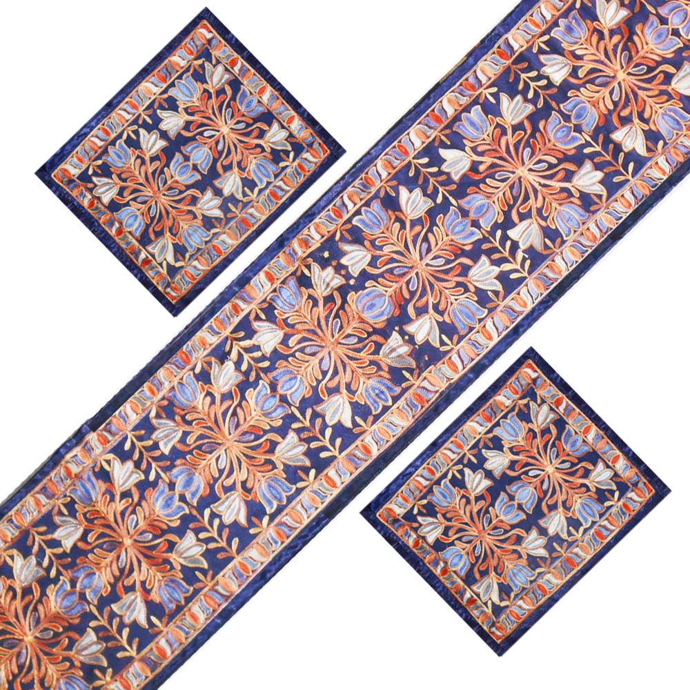 TABLE CLOTH, HANDEMADE TABLE RUNNERS, TABLE MAT - Ethnic Elegance with Decorative and Colorful Table Runners - Image 7