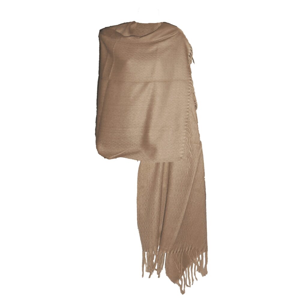 Cashmere Blend Woollen Shawl - Beechikki - Image 9
