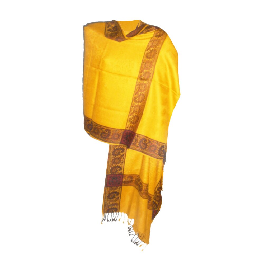 Embroidered Pashmina Style Shawl - Beechikki - Image 21