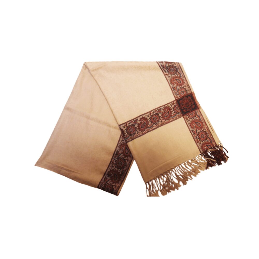 Embroidered Pashmina Style Shawl - Beechikki - Image 7