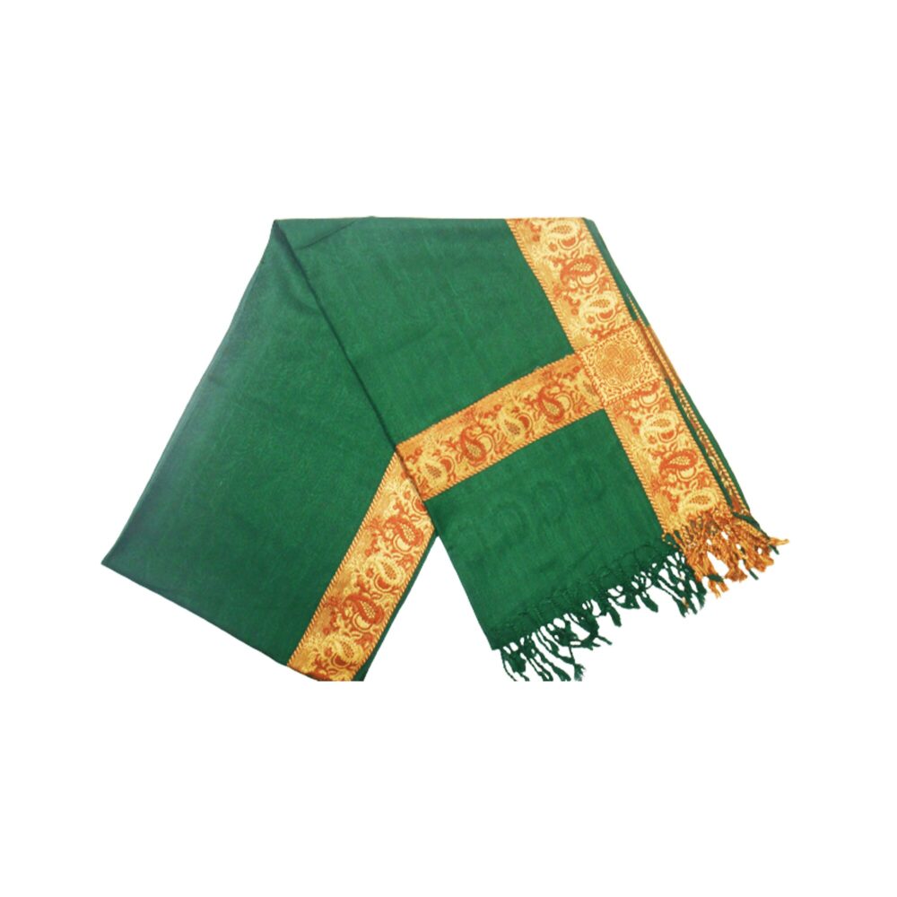 Embroidered Pashmina Style Shawl - Beechikki - Image 4