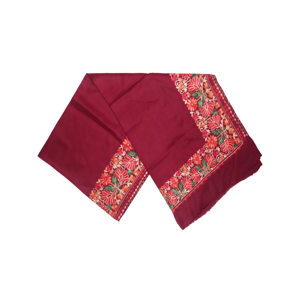 Embroidered Cotton Shawls