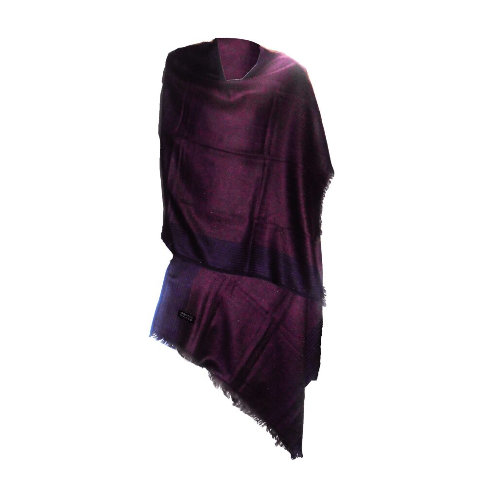 Reversible Ombre Pashmina Shawl Wrap for Women - Beechikki - Image 9
