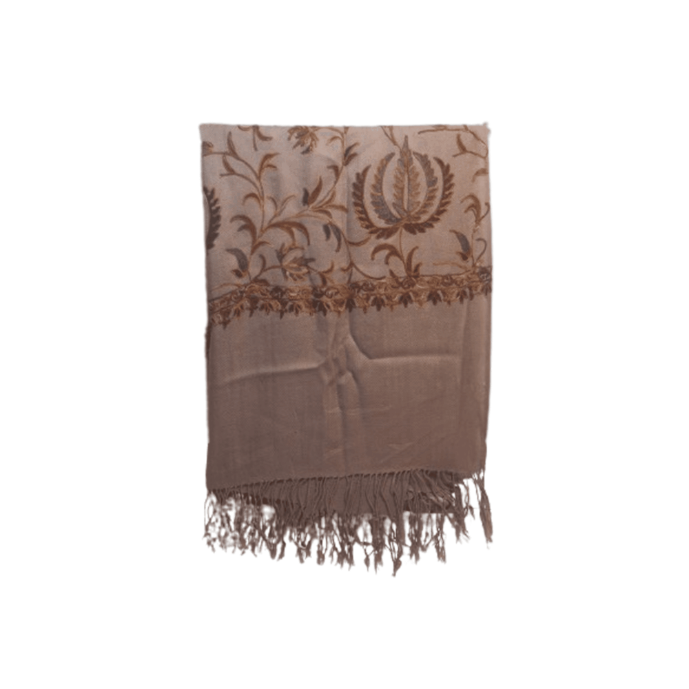 Embroidered Soft Cotton Shawl Wrap - Beechikki - Image 7