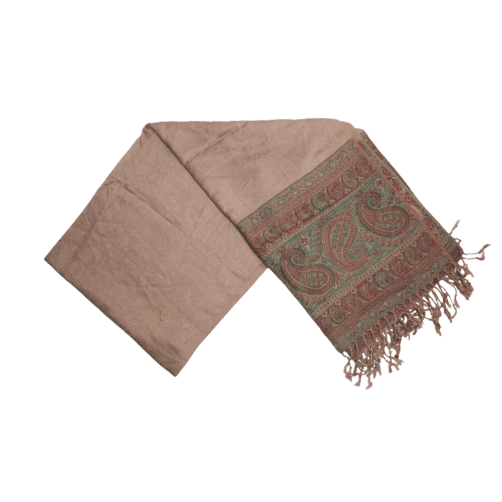 Reversible Paisley Jamawar Shawl Wrap - Beechikki - Image 8