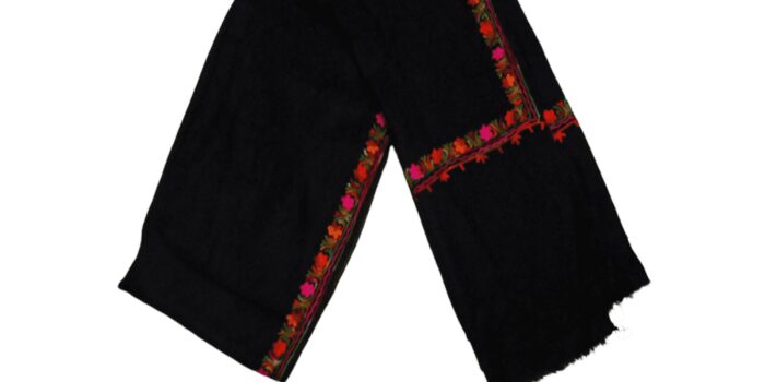 Embroidered Cotton Shawl