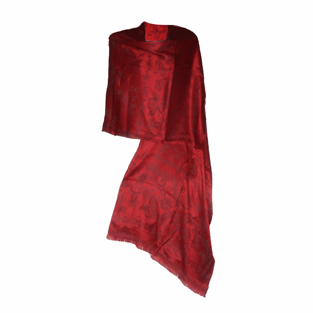 Paisley Print Boho Scarf (Polyester) - Beechikki - Image 3