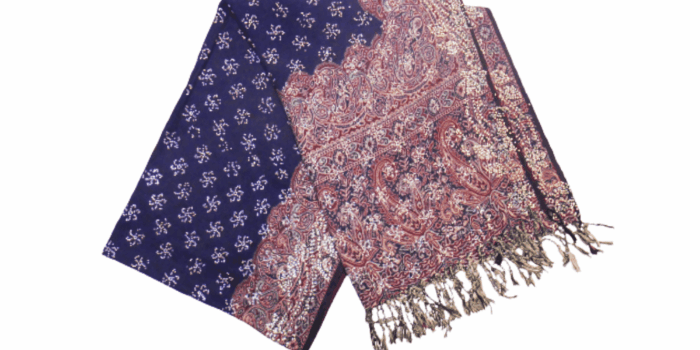 Mix Fabric Women's Shawl