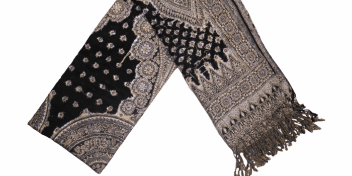 Embroidered shawls