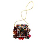 Handmade Embroidered Boho Sling Phone Purse - Beechikki - Image 2