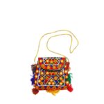 Handmade Embroidered Boho Sling Phone Purse - Beechikki