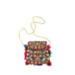 Handmade Embroidered Boho Sling Phone Purse - Beechikki - Image 25