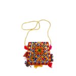 Handmade Embroidered Boho Sling Phone Purse - Beechikki - Image 6