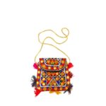Handmade Embroidered Boho Sling Phone Purse - Beechikki - Image 7