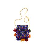 Handmade Embroidered Boho Sling Phone Purse - Beechikki - Image 9