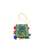 Handmade Embroidered Boho Sling Phone Purse - Beechikki - Image 10