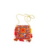 Handmade Embroidered Boho Sling Phone Purse - Beechikki - Image 12