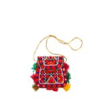 Handmade Embroidered Boho Sling Phone Purse - Beechikki - Image 17