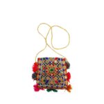 Handmade Embroidered Boho Sling Phone Purse - Beechikki - Image 4