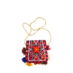 Handmade Embroidered Boho Sling Phone Purse - Beechikki - Image 4
