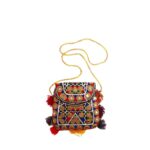 Handmade Embroidered Boho Sling Phone Purse - Beechikki - Image 9