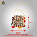Handmade Embroidered Boho Sling Phone Purse - Beechikki - Image 28