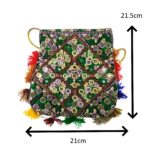 Handmade Embroidered Boho Satchel Pouch Bag - Beechikki - Image 8