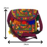 Handmade Embroidered Boho Crossbody Satchel Bag - Beechikki - Image 24